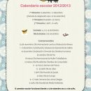 Calendario Escolar 2012/2013